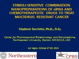 STIMULI-SENSITIVE COMBINATION NANOPREPARATIONS OF siRNA AND CHEMOTHERAPEUTIC DRUGS TO