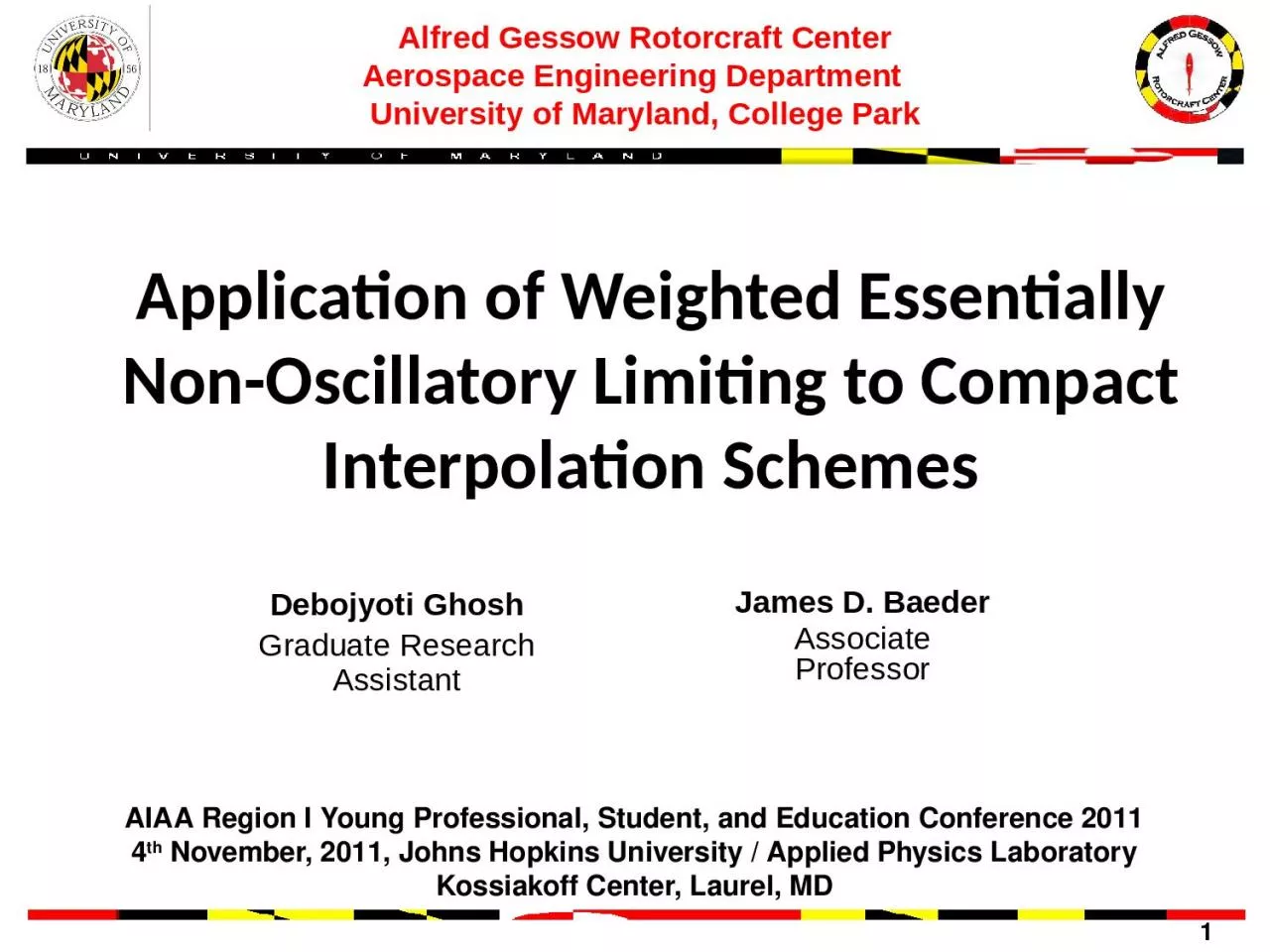 PPT-Application of Weighted Essentially Non-Oscillatory Limiting to Compact Interpolation