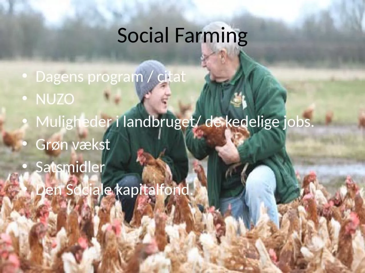 PPT-Social Farming