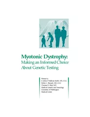 Myotonic Dystrophy Making an Informed Choice About Gen