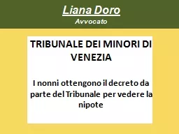 Liana Doro Avvocato