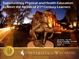 Transforming Physical and Health Education