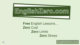 EnglishZero.com Free  English Lessons…