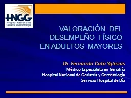 VALORACIÓN DEL  DESEMPEÑO FÍSICO EN