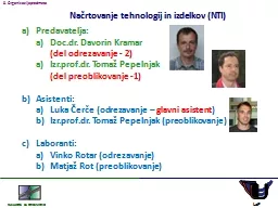 Načrtovanje tehnologij in izdelkov (NTI)