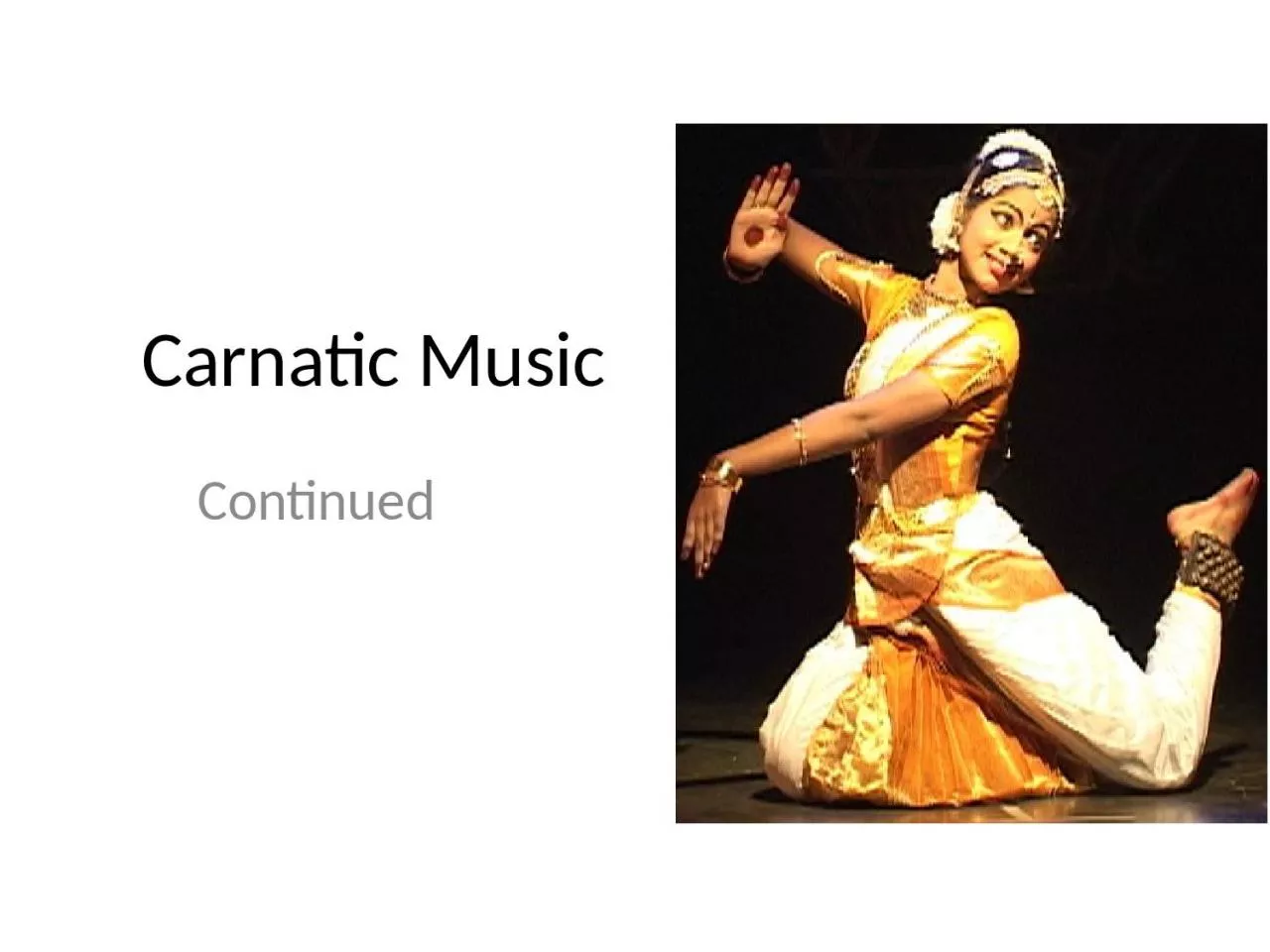 PPT-Carnatic Music