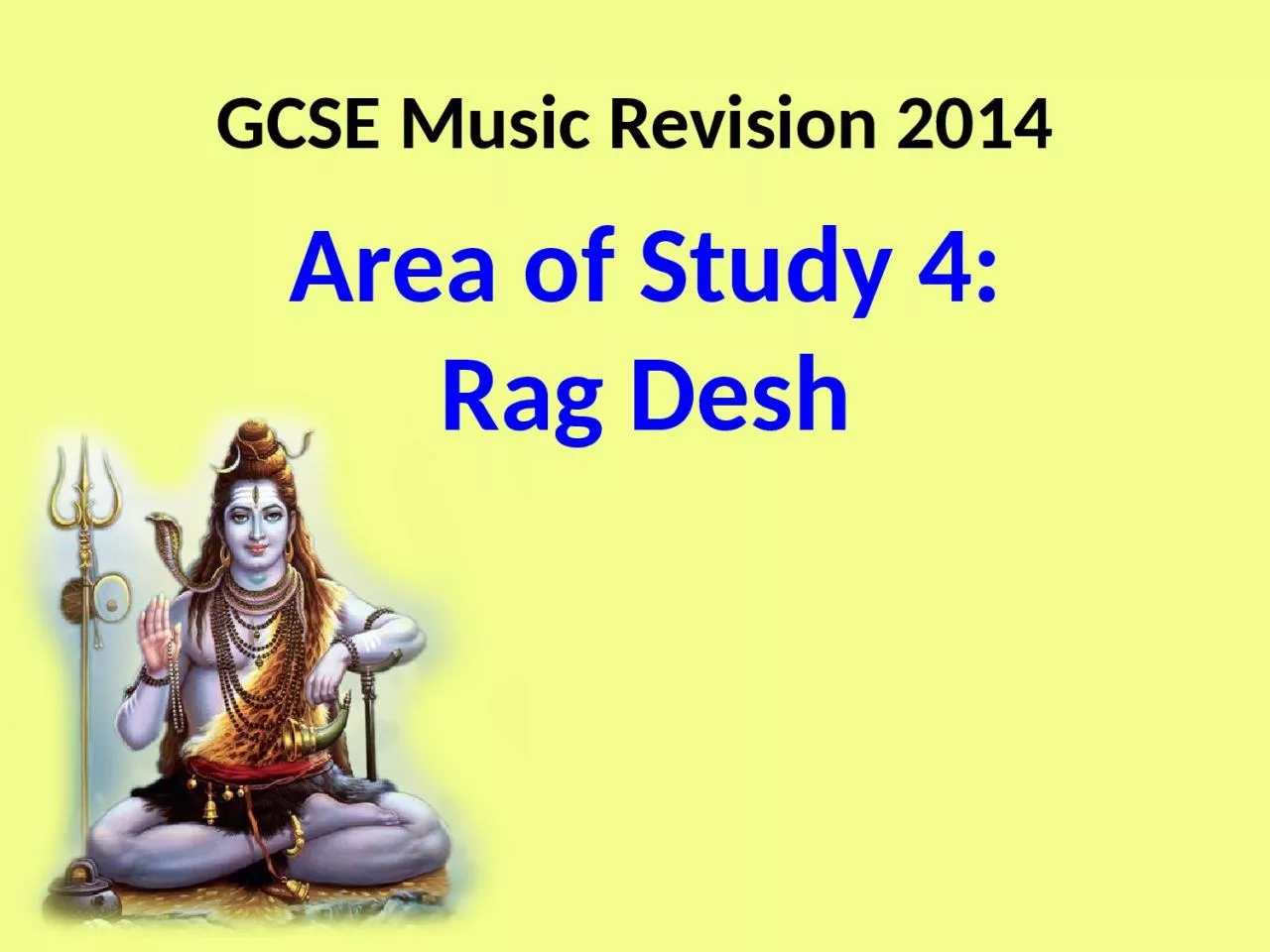 PPT-GCSE Music Revision 2014