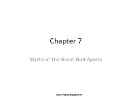 Chapter  7 Myths of the