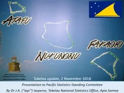 Tokelau update, 2 November 2018