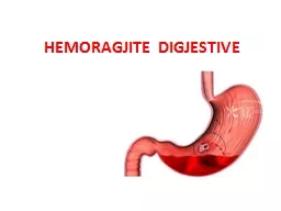 HEMORAGJITE  DIGJESTIVE Hemoragjia