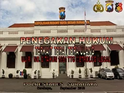 PPT-PENEGAKAN HUKUM TERKAIT TERA / TERA ULANG