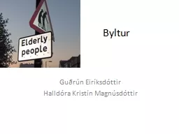 Byltur Guðrún Eiríksdóttir