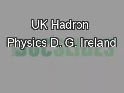 UK Hadron Physics