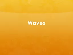 Waves DO NOW MONDAY Tell the type of heat transfer happening at each letter.