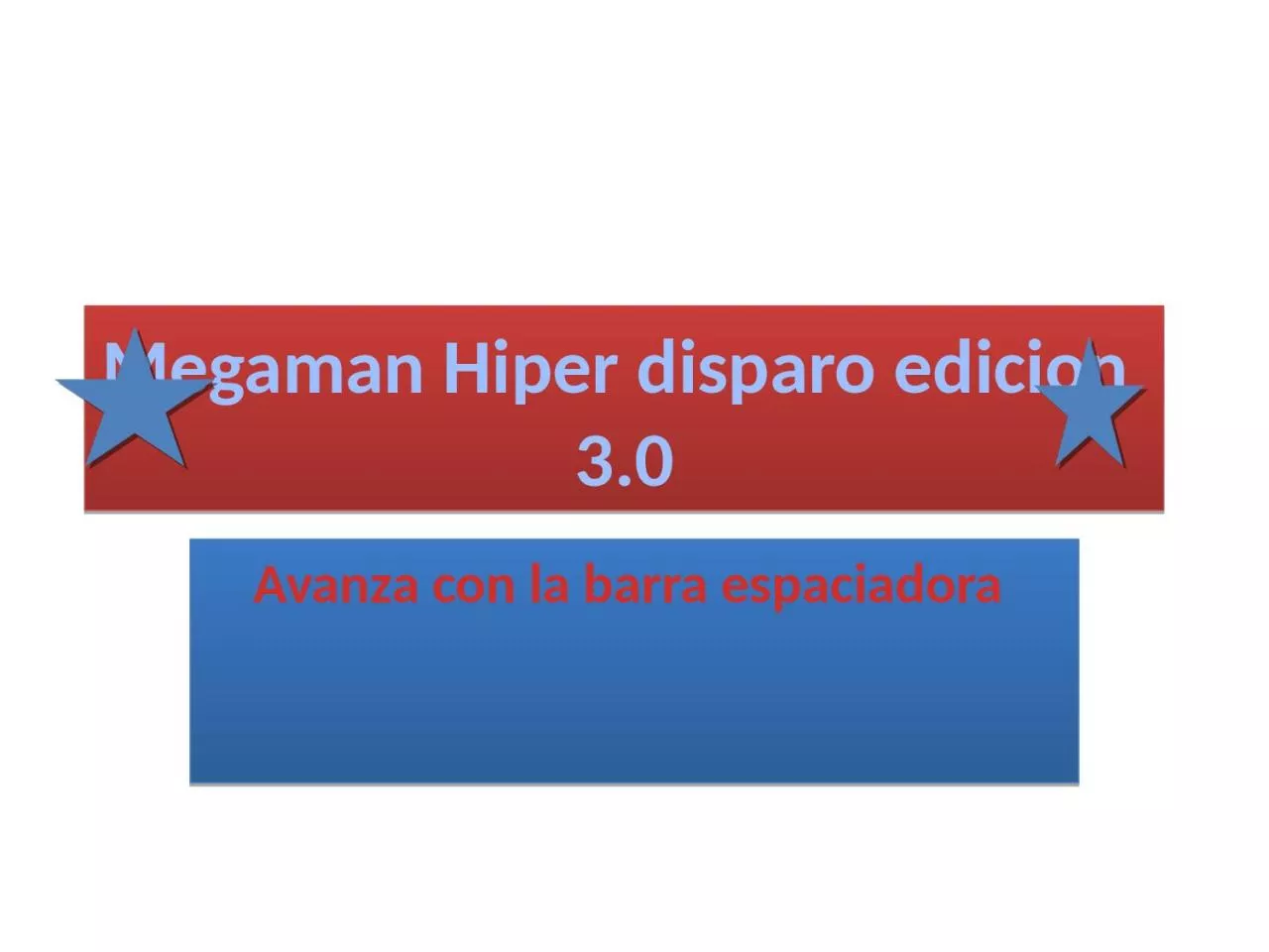 PPT-Megaman Hiper disparo edicion 3.0