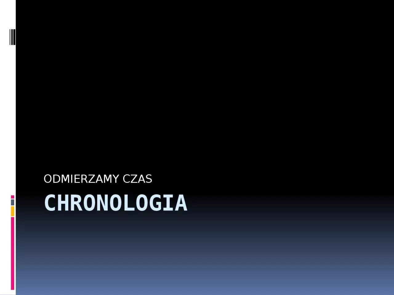 PPT-Chronologia