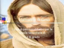 L umanit  di Ges