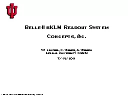 Belle-II  bKLM  Readout System