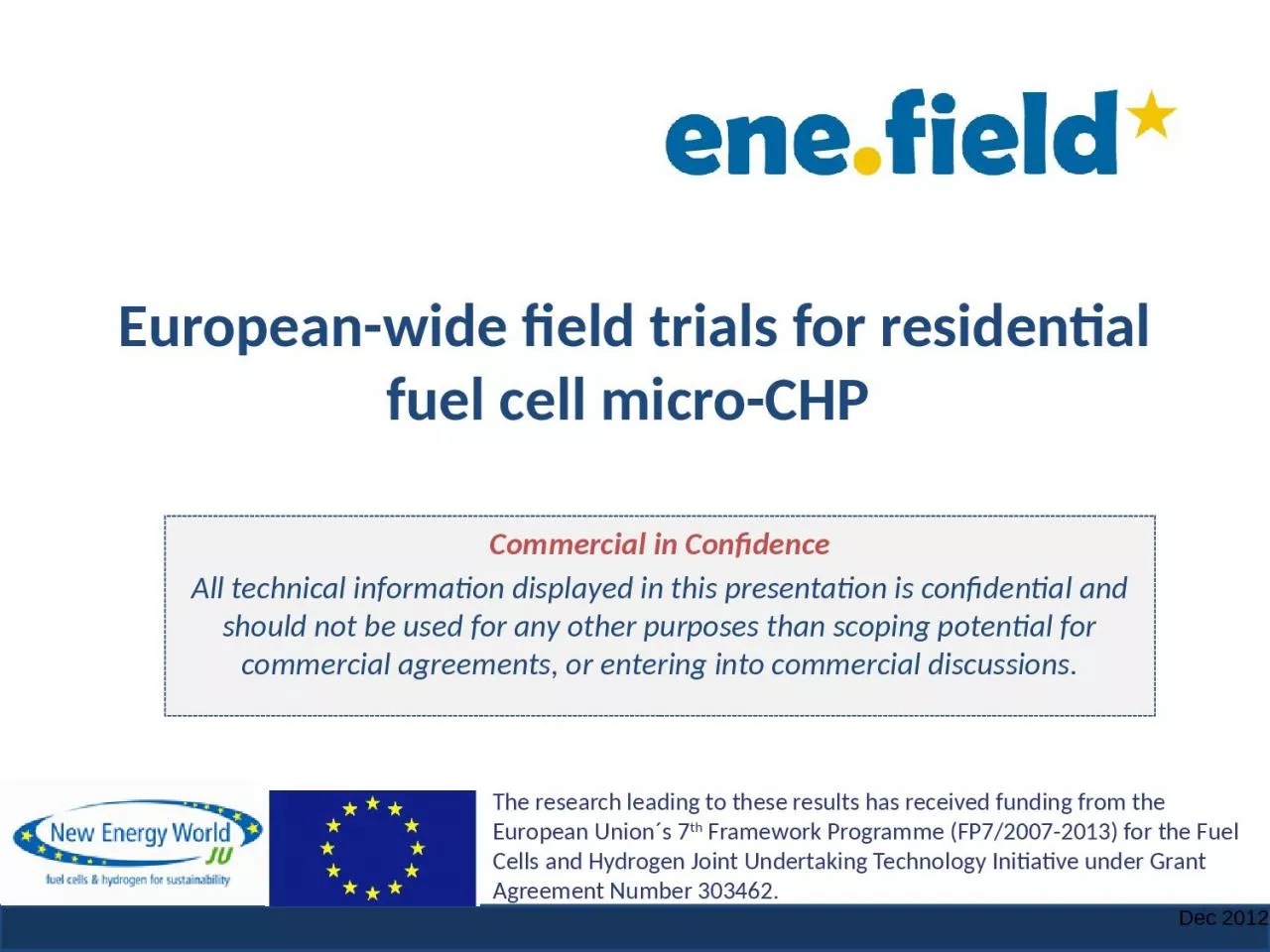 PPT-European-wide field trials for residential fuel cell micro-CHP