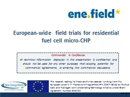 European-wide field trials for residential fuel cell micro-CHP