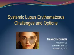 Systemic Lupus  Erythematosus