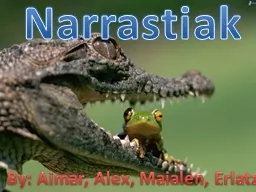 Narrastiak   B y : Aimar, Alex, Maialen,