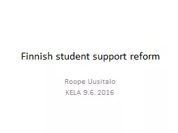 Finnish   student   support