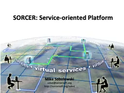 SORCER: Service-oriented Platform
