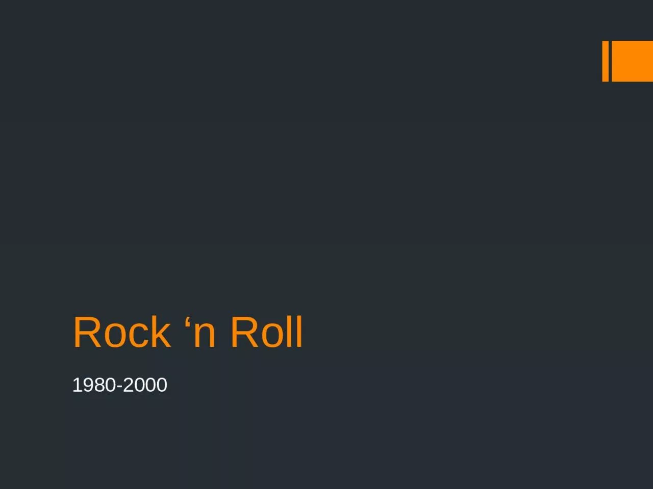 PPT-Rock n Roll