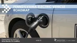 4/30/18 Pennsylvania electric vehicle roadmap