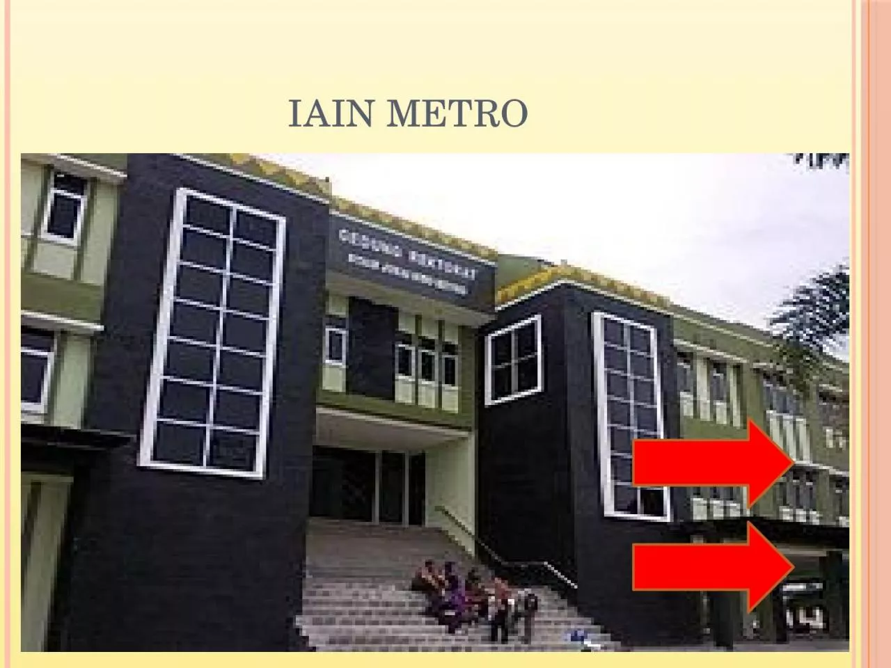 PPT-IAIN METRO