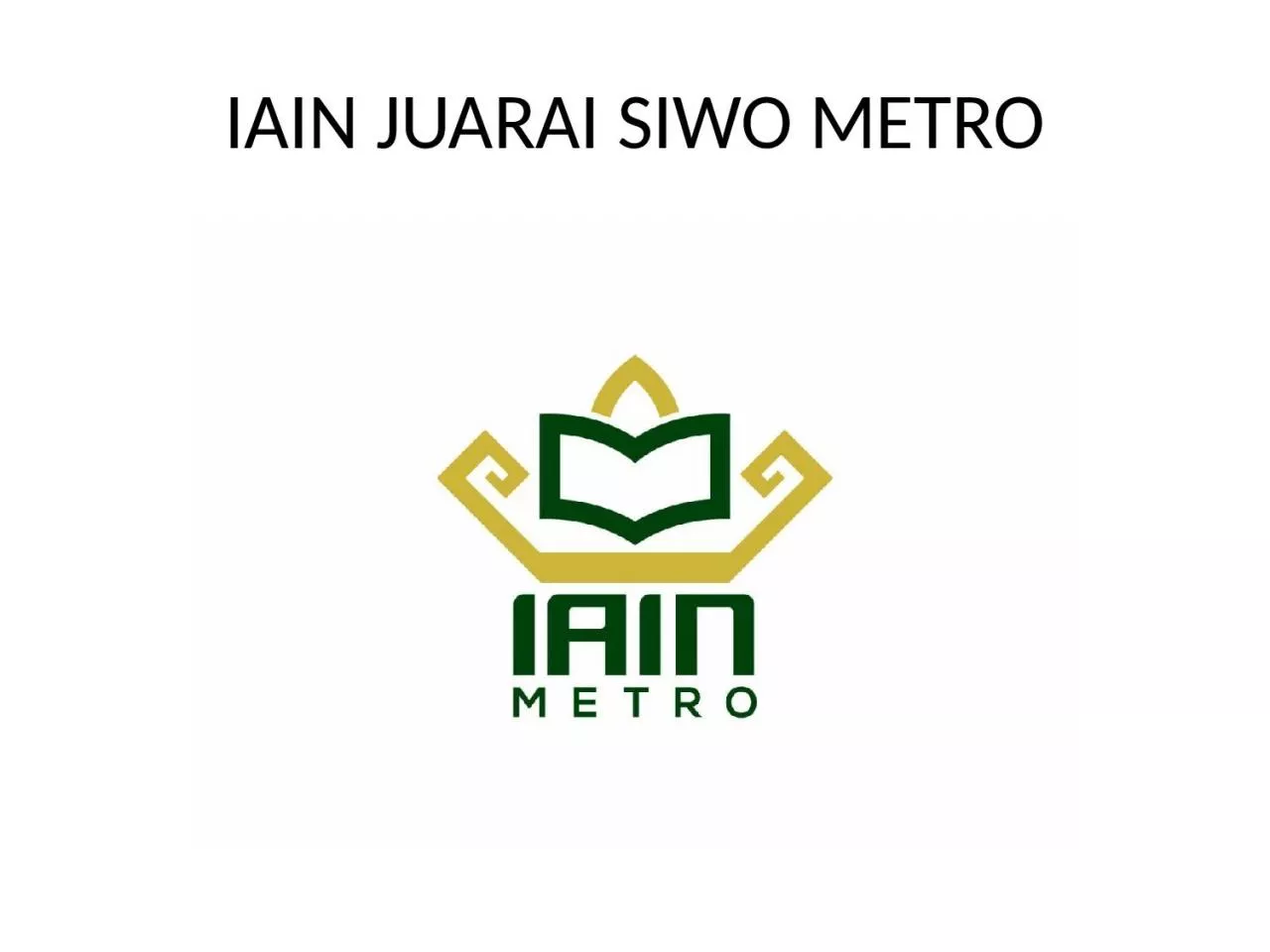 PPT-IAIN JUARAI SIWO METRO