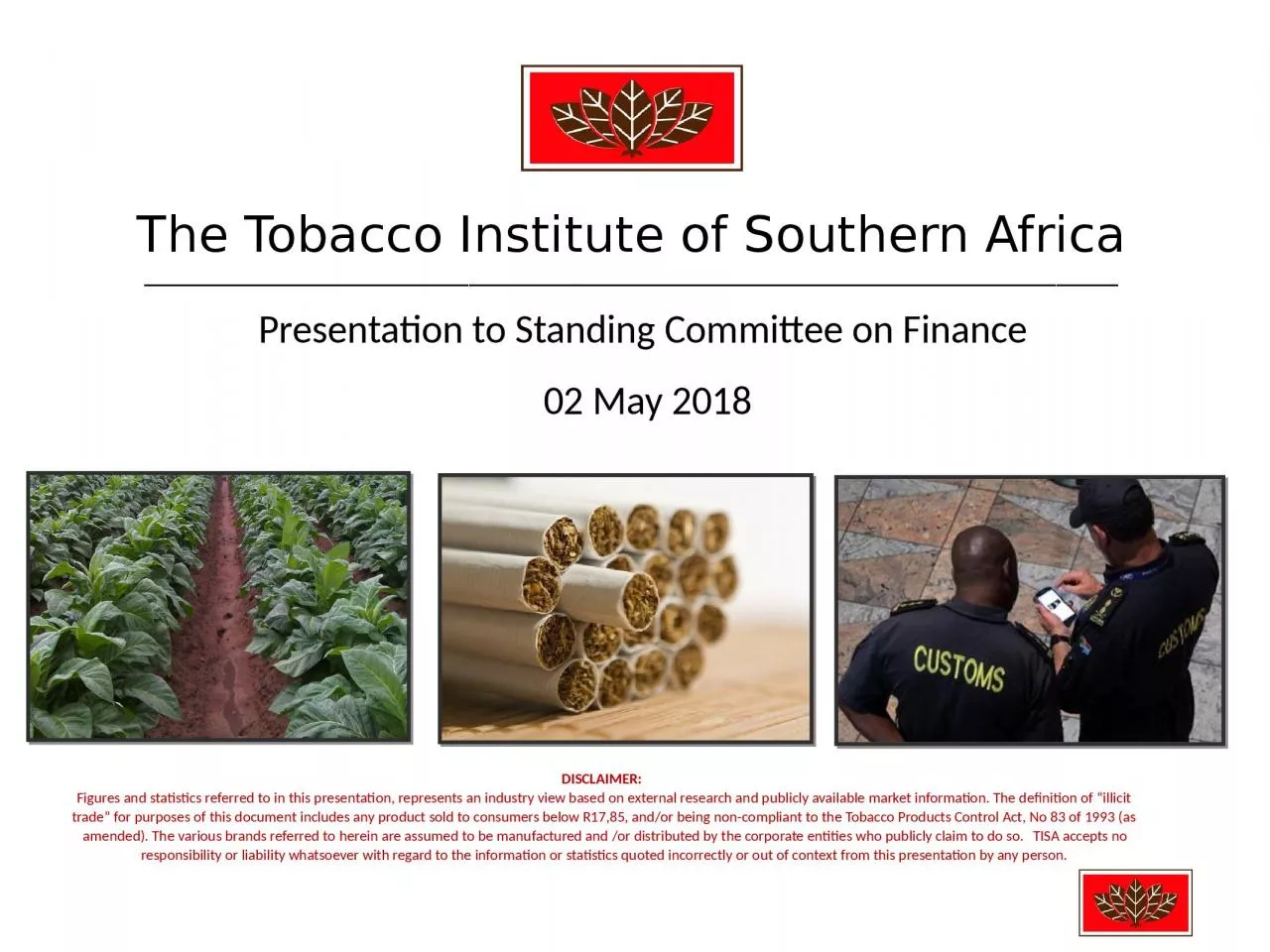 PPT-The Tobacco Institute of Southern Africa ______________________________________________________________________________