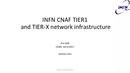 INFN CNAF TIER1  and TIER-X network infrastructure