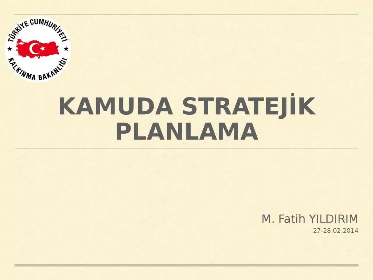 PPT-KAMUDA STRATEJ K PLANLAMA