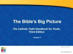 The Bible’s Big Picture