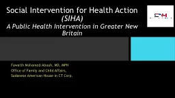 Social Intervention for Health Action