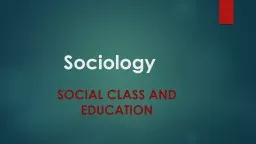 Sociology