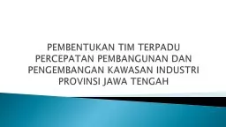 PPT-PEMBENTUKAN TIM TERPADU