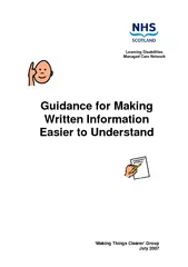 Learning Disabilit ies Managed Care Netw ork Guidance
