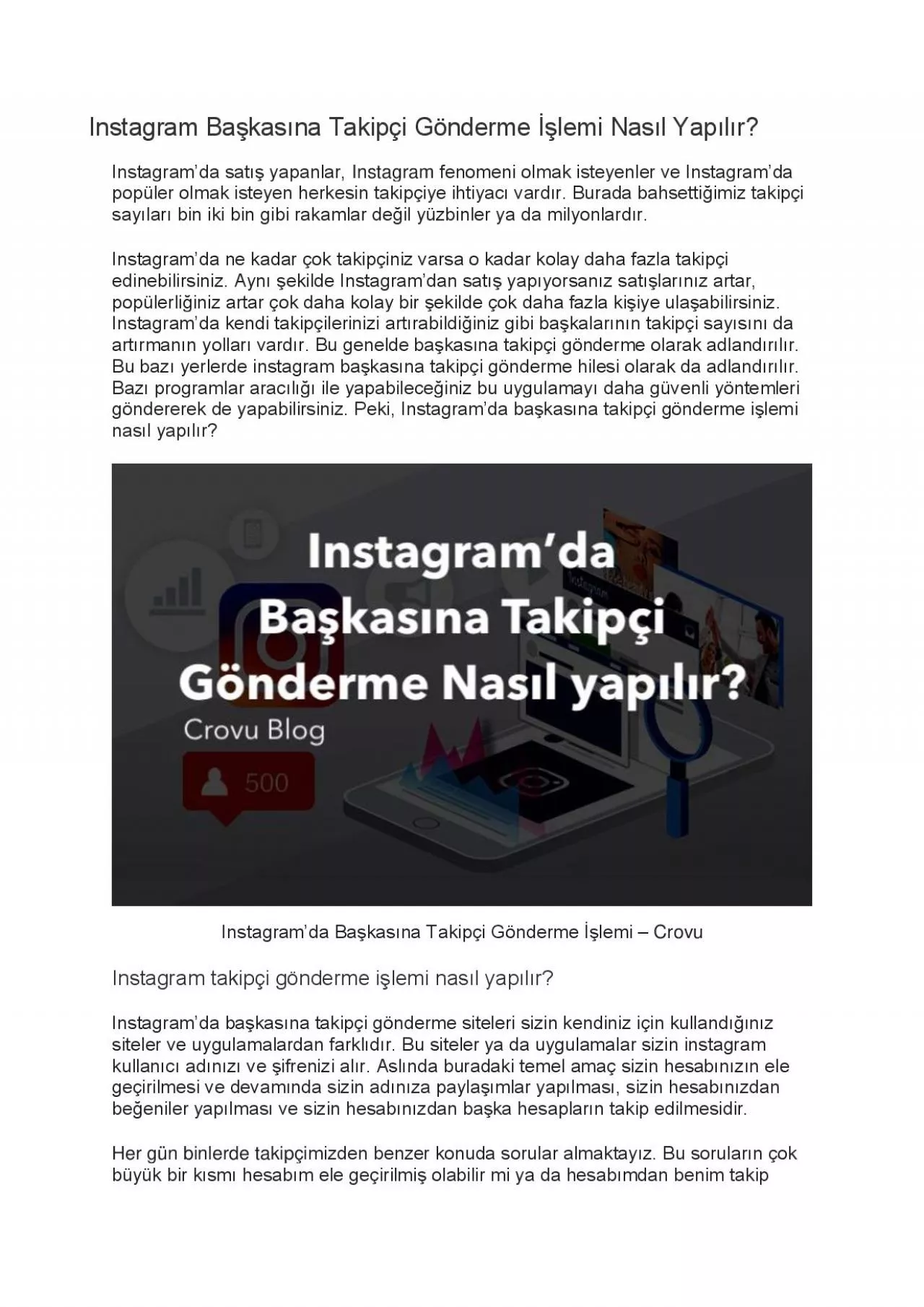 PDF-Instagram Başkasına Takipçi Gönderme İşlemi Nasıl Yapılır