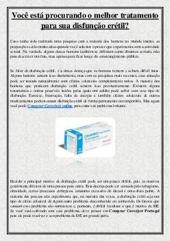 Você está procurando o melhor tratamento para sua disfunção erétil?