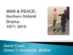 WAR & PEACE: Northern