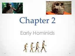 Chapter  2 Early Hominids