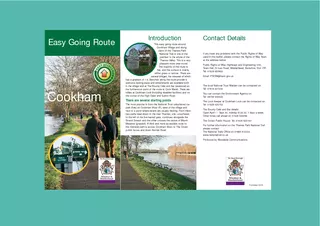 Easy Going Route Cookham Introduction This easy going