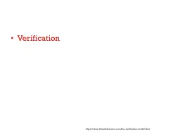 Verification https://store.theartofservice.com/the-verification-toolkit.html