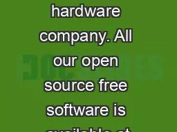 Yubico   is a hardware company. All our open source free software is available at