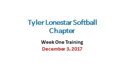 Tyler Lonestar Softball Chapter
