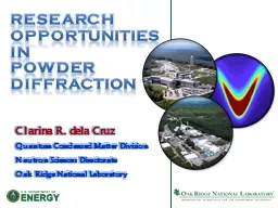 Research opportunities in