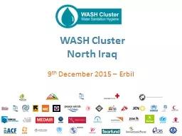 Baghdad  WASH  Cluster Meeting